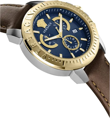 Vista 9 de Versace Nueva colección Chrono Reloj de lujo para hombre