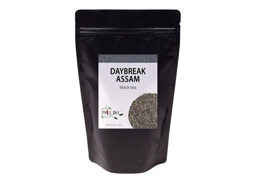 Vista 17 de Crème de la Earl orgánica, hojas sueltas saborizadas Earl gris té negro, el primer sorbo de té, bolsa de 8 onzas (80-100 porciones) The Spice Hut
