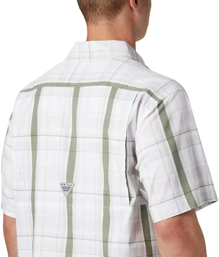 Vista 4 de Columbia PFG Super Low Drag - Camisa de manga corta para hombre absorbe la humedad