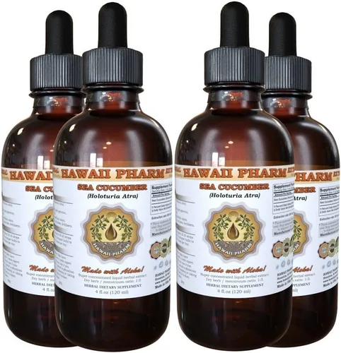 Vista 9 de Hawaii Pharm Extracto líquido de pepino de mar (Holoturia Atra) 2 fl.oz