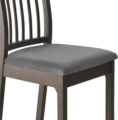 Vista 25 de Fundas de asiento de terciopelo para silla, fundas de asiento suaves y elásticas para comedor y cocina, protector de asiento de silla extraíble