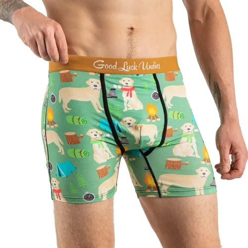 Vista 5 de Good Luck Undies - Calzoncillos tipo bóxer para hombre, Multi