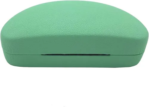 Vista 5 de Paquete de 2 fundas de lentes de sol grandes y rígidas, funda protectora para lentes de sol y lentes