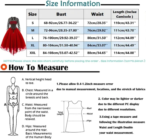 Vista 4 de Black Gothic Dress for Women, Womens Gothic Dress Long Sleeve with Corset Halter Sexy Lace Punk Hippie Dresses