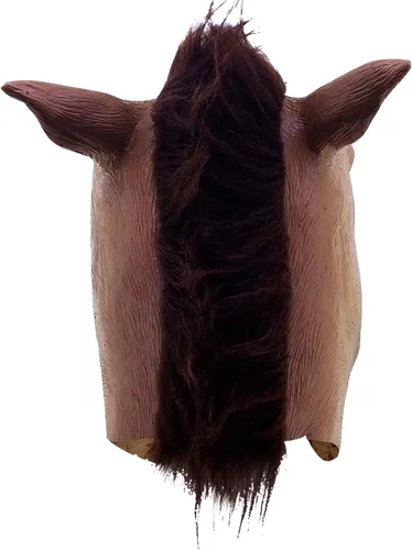 Vista 9 de Ghoulish - Máscara de caballo marrón talla única