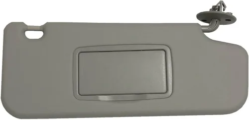 Vista 10 de Visera solar compatible con Chevy Sonic 2012-2020 Spark 2011-2022 lados del pasajero y del conductor derecho + izquierdo LH + RH repuesto gris 2M