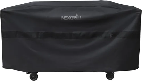 Vista 9 de Nexgrill - Funda de parrilla de 42 pulgadas, cubierta plana resistente al agua de servicio pesado con correa ajustable y ventilación, protección