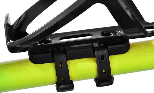 Vista 7 de Jaulas para botellas de bicicleta, soporte de botella de bicicleta de plástico con base de montaje de jaula (negro)