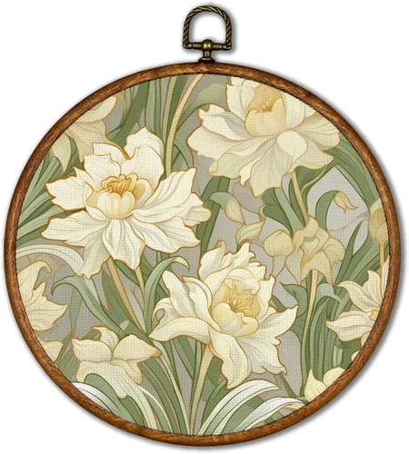Vista 35 de KSDUT Arte de Pared con Pájaros - Chinoiserie Neutral Arte de Pared Moderno de Mediados de Siglo Marco de Lienzo Colgante Impresiones, Paisaje