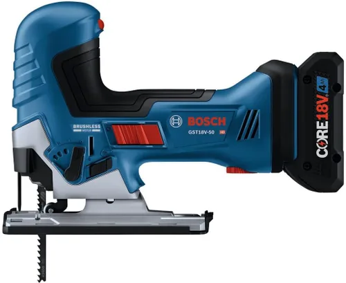 Vista 5 de BOSCH GST18V-50BN 18V Sierra de calar sin escobillas con agarre de barril (herramienta desnuda)