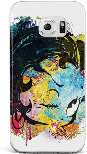 Vista 24 de Inspired Cases - Funda para iPhone 13 Mini con textura 3D - Funda protectora de goma para iPhone 13 Mini de Apple - Betty Boop Art
