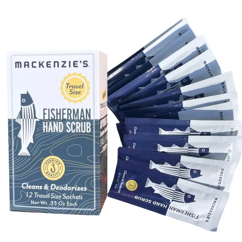 Vista 10 de MacKenzie's Fisherman Hand Scrub – Día del Padre – Regalos para hombres – Regalos para pescadores – Regalos para cocineros – Regalos para jardineros