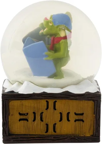 Vista 2 de Nerd Block Gremlins - Bola de nieve navideña