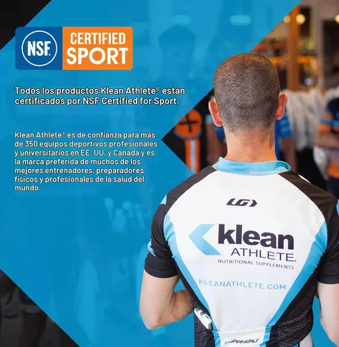 Vista 7 de Klean Athlete Klean Aislado, sabor a vainilla natural, 20 porciones