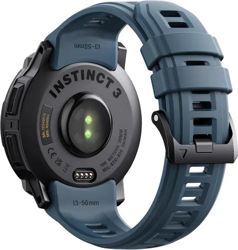 Vista 15 de NotoCity Correa de repuesto para Garmin Instinct, silicona suave, compatible con Garmin Instinct 2/Solar/Tactical(verde militar)
