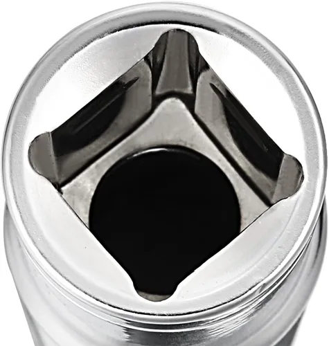 Vista 5 de uxcell 1/2-Inch Drive 0.433 in 6-Point Zócalo poco profundo, métrico, Cr-V