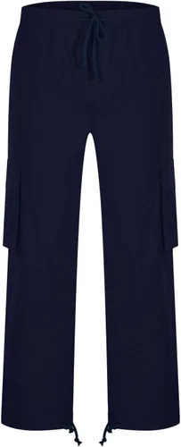 Vista 7 de Pantalones de carga para hombre, pantalones tácticos de senderismo, pantalones holgados de entrenamiento de pierna ancha, elásticos, pantalones