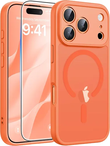 Vista 107 de FNTCASE para Samsung Galaxy Z Fold 7 Estuche Magnético: Funda de Teléfono Celular con Textura Mate Translúcida, Protección contra Caídas de Grado