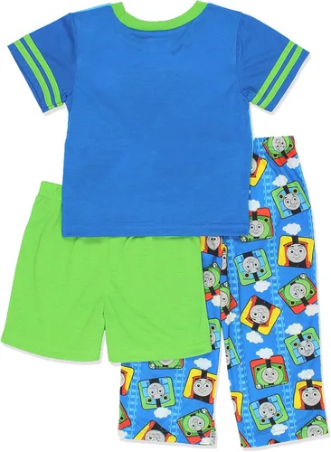 Vista 4 de Thomas Friends Toddler Boys 3 piece Shorts Pajamas Set