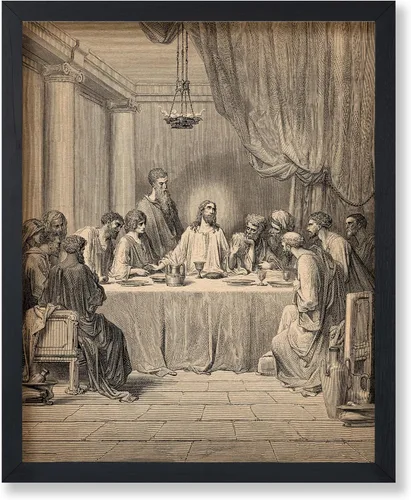 Vista 7 de Poster Master Póster de retrato vintage, impresión cristiana retro, regalo para religiosos, amigos, cara de Jesucristo, sudario de Turín, Biblia
