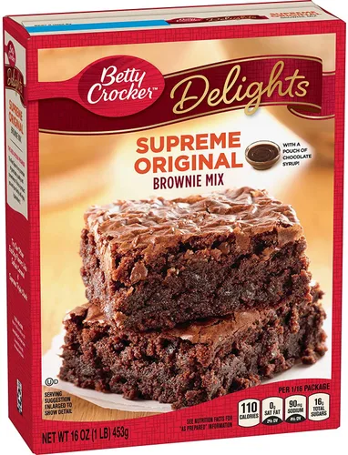 Vista 11 de Mezcla para Brownies Betty Crocker Delights Supreme con Trozos de Chocolate, 18 oz.