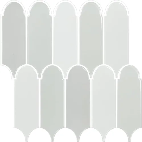Vista 7 de Protector contra salpicaduras para cocina, diseño más grueso, protector contra salpicaduras de plumas negras mate de primera calidad, azulejos sin