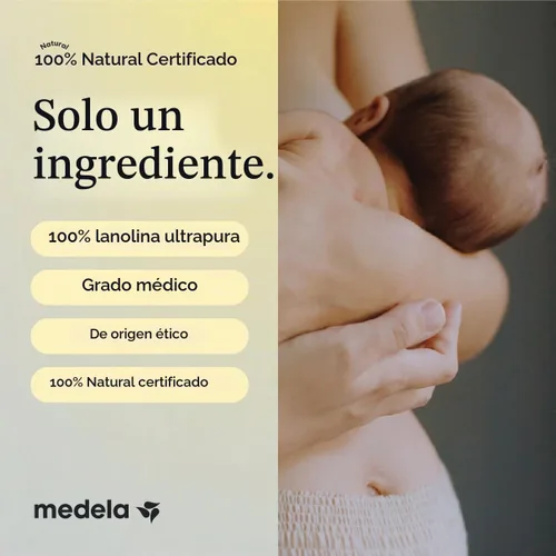 Vista 5 de Medela Purelan Lanolin Crema para pezones, alivio rápido, seguro para bebés