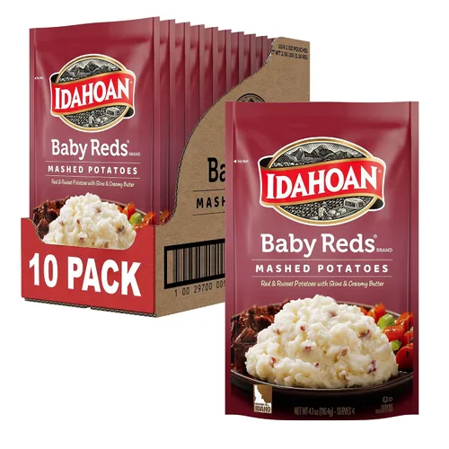 Vista 9 de Idahoan Puré de papas, Buttery Golden Selects, 4.1 onzas (paquete de 10)