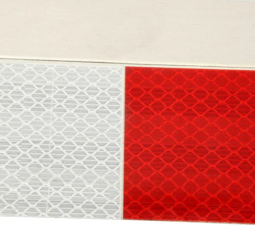 Vista 9 de KUAFU Reflector de aluminio con solapa de barro de 24 x 3 pulgadas para semirremolque y semirremolque Tiras rectas con cinta reflectante Reflector