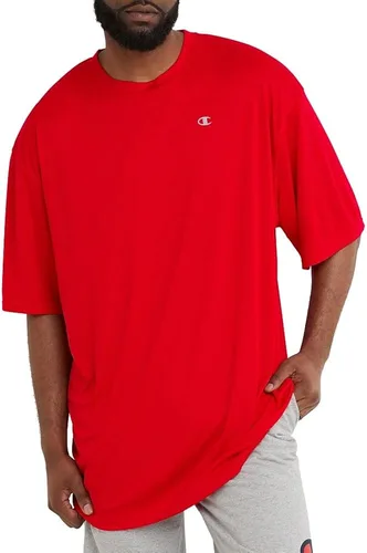 Vista 4 de Champion Camiseta deportiva de doble secado para hombre, camiseta de cuello redondo, camiseta de manga corta para hombre (regular o grande y alto)
