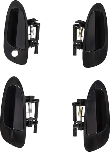Vista 2 de KUAFU Manija de puerta exterior exterior compatible con Nissan Altima 2002-2006 Reemplazo para NI1520112, 82607-8J009; NI1310123, 80607-8J009