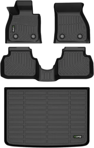 Vista 9 de Alfombrilla de maletero para todo tipo de clima para Mazda CX-30 2020-2025 2026, accesorios de maletero de auto de ajuste personalizado - Negro
