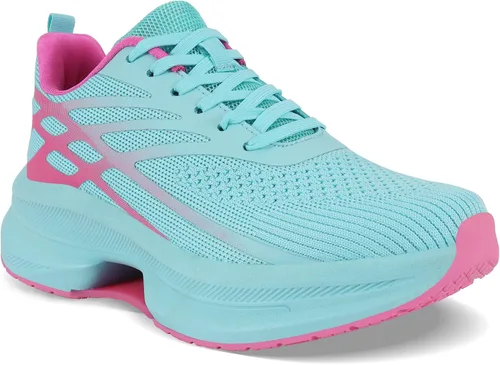 Vista 2 de Zapatos para caminar para mujer, antideslizantes, cómodos, tenis para correr