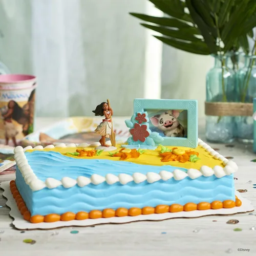 Vista 6 de Paquete de decoración Disney Moana Aventuras en Oceanía, decoración de pasteles