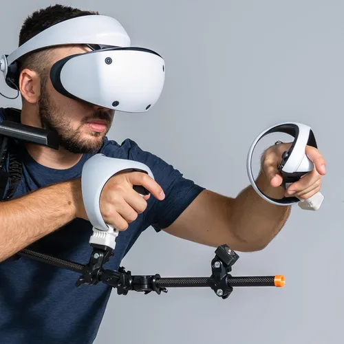 Vista 6 de Glistco Magni Stock+ VR Carbon Fiber Controller Stock Rifle Adapter (PSVR2)