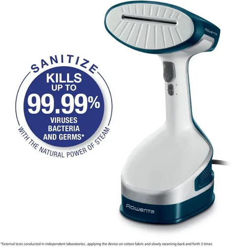 Vista 6 de Rowenta Perfect Steam Pro - Suela de acero inoxidable, estación de vapor profesional y vaporizador de mano X-Cel para ropa, calentamiento de 25