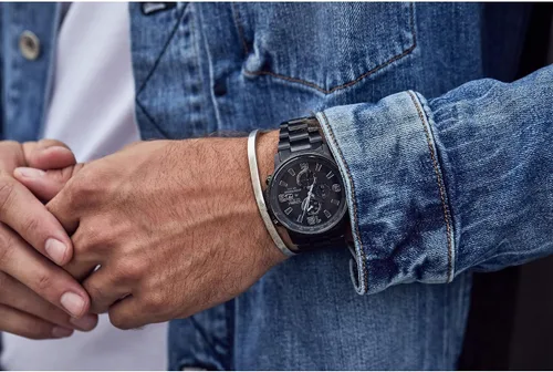 Vista 5 de Citizen CA0295-58E Eco-Drive Nighthawk, reloj de acero inoxidable, para hombre