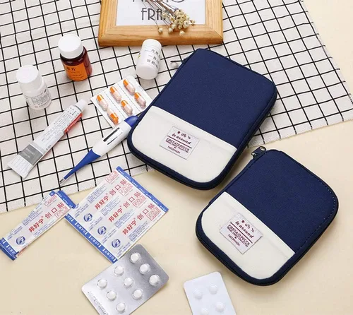 Vista 4 de King&Pig Bolsa de primeros auxilios vacía portátil Kit de bolsa de oficina en casa Bolsa de rescate de emergencia médica Bolsa de rescate Paquete