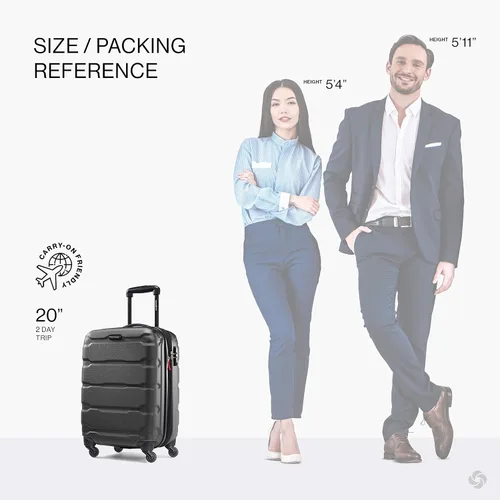 Vista 2 de Samsonite Omni PC - Maleta extensible rígida, Negro