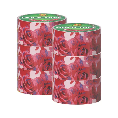 Vista 7 de Duck Brand Cinta adhesiva Duck impresa, 6 rollos, yute (283713_C)