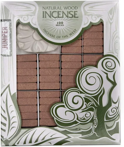 Vista 12 de Incienso de Santa Fe, ladrillos de incienso de madera natural de piñón, 40