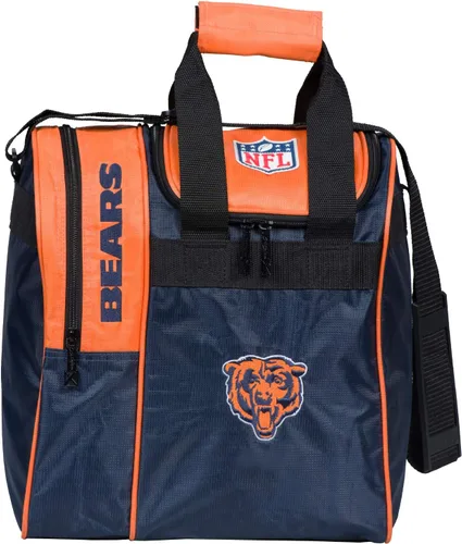 Vista 28 de KR Strikeforce Officially Licensed NFL Single Bowling Ball Tote Bag with Shoe Compartment