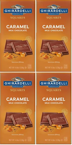 Vista 18 de GHIRARDELLI Barra cuadrada de chocolate amargo frambuesa, barra de 4.8 onzas (paquete de 10)