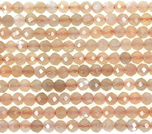 Vista 5 de MJDCB Cuentas sueltas redondas de amazonita natural facetadas de 0.118 in para hacer joyas, pulseras y collares