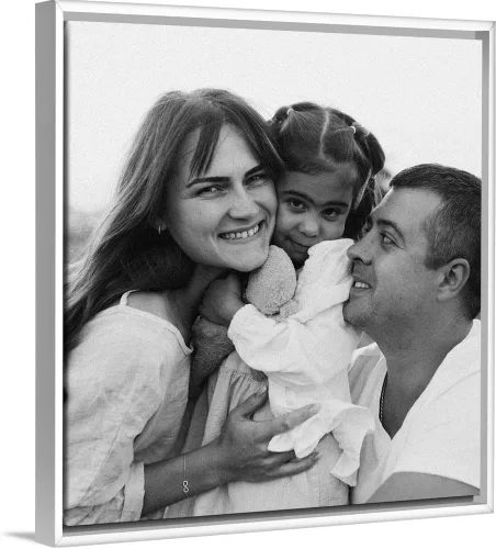Vista 19 de Impresiones en lienzo personalizadas con tus fotos, impresiones artísticas personalizadas de fotos a lienzo para fotos de familiares, bodas Sin marco