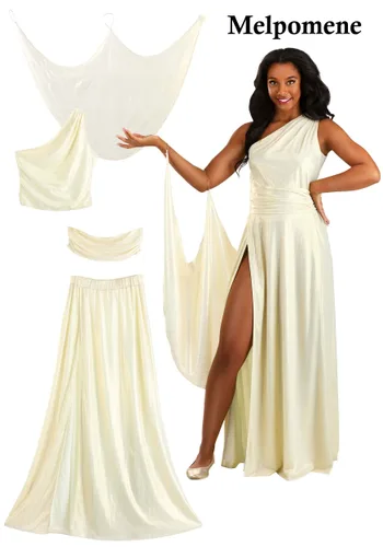 Vista 16 de Disfraz Disney Hercules Muses para Mujer Multicolor