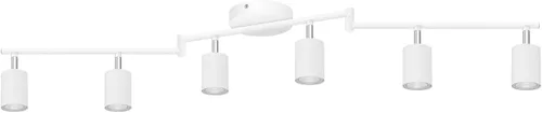 Vista 20 de Accesorios de iluminación de pista de techo negro, accesorio de iluminación de cocina, kit de luz de pista de 4 luces de 30", luces de techo LED