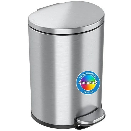 Vista 15 de iTouchless - Basurero de cocina con sensor automático con capacidad de 13 galones y filtro de olor