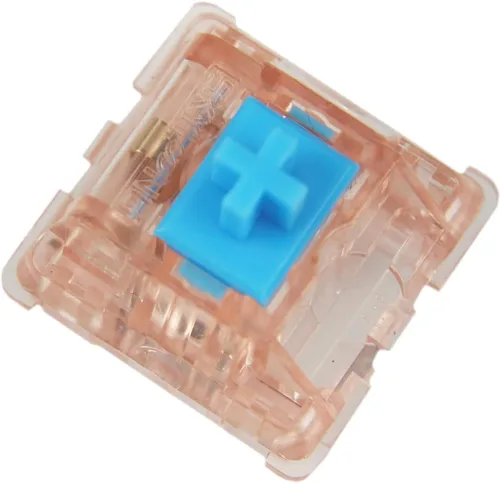 Vista 2 de 35 interruptores de vástago SMD RGB Mx de 5 pines para teclado mecánico (azul chocolate)