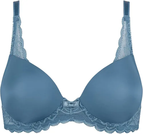 Vista 4 de Triumph Amourette Spotlight WHP Camiseta acolchada con aros azul Snow 32C CS